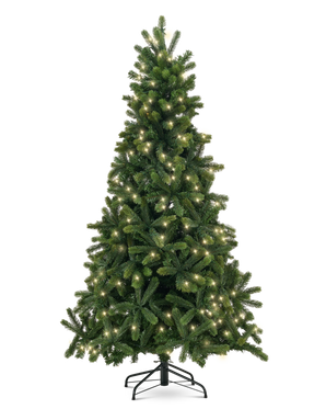 Kunstigt juletræ "Ask" 100% PE - Smart LED