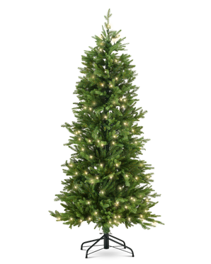 Kunstigt juletræ Slim "Undset" 100% PE - Smart LED