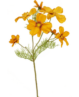 Kunstig blomst Cosmos 74 cm orange