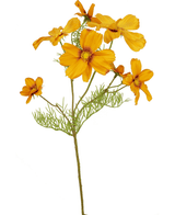 Kunstig blomst Cosmos 74 cm orange