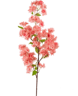 Kunstig kirsebærblomst 100 cm lyserød