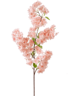 Kunstig kirsebærblomst 100 cm lyserød