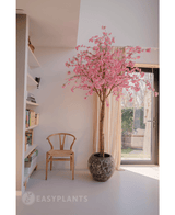 Kunstigt træ Kirsebærblomst pink 240 cm