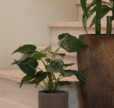 Skab efterårsstemning med kunstige planter