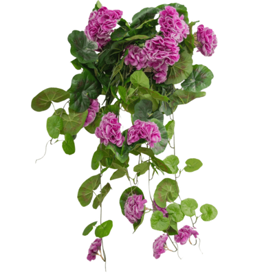 Kunst hængende blomster