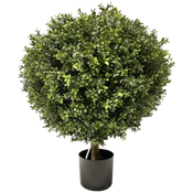 Kunstige Buksbom og Laurbærtræer