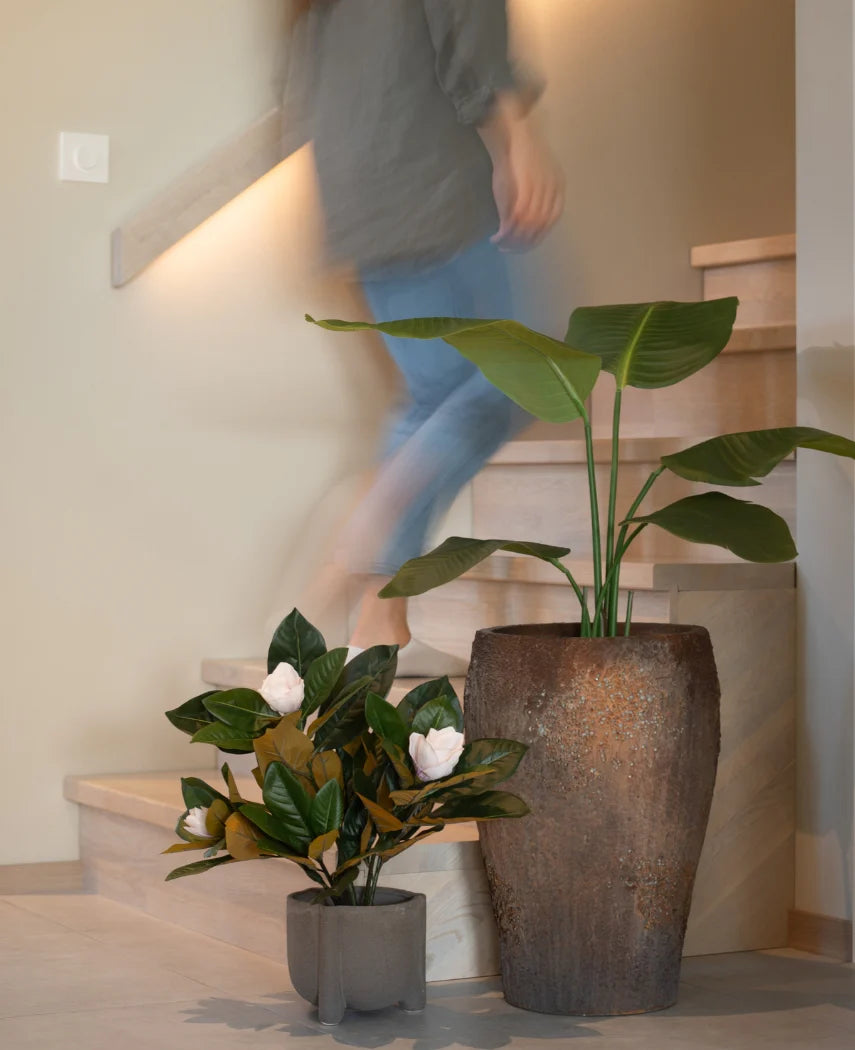 Kunstig plante Strelitzia 90 cm ægte touch