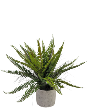 Kunstig plante Boston Fern 48 cm i prydpotte