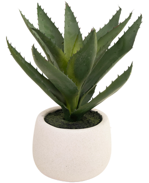 Kunstig plante Aloe Vera 28 cm i prydpotte