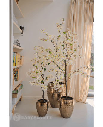 Bougainvillea kunstig plante 150 cm hvid