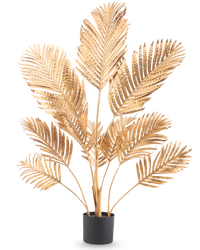 Kunstig palme Areca guld 120 cm