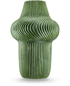 Vase Hidden 35 cm grøn