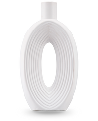 Vase Soft Bloom 27 cm off-white