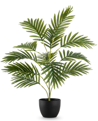 Kunstig palme Phoenix 65 cm i dekorativ potte sort