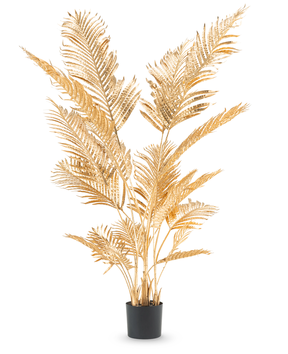 En kunstig Areca Palm guld 180 cm i en potte.