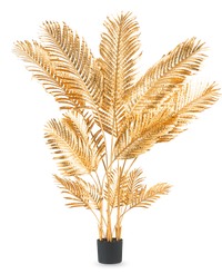 Kunstig palme Areca guld 160 cm
