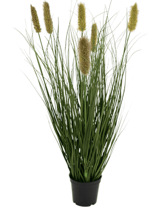Kunstgræs Matsutake løggræspotte 61 cm brandhæmmende