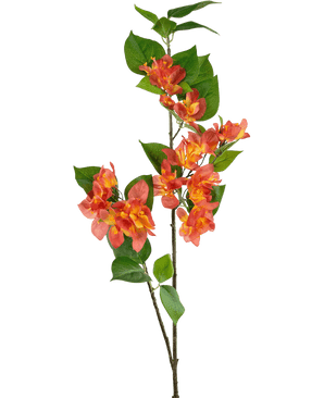 Kunstig Bougainvillea-gren 81 cm fersken