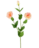 Kunstig Eustoma Real Touch Lyserød 72 cm