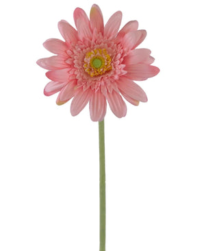 Kunstig Gerbera 53 cm lyserød