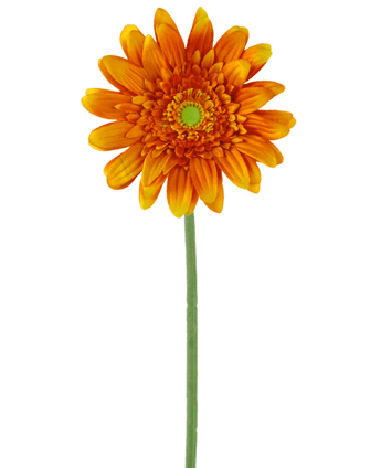 Kunstig Gerbera 53 cm orange