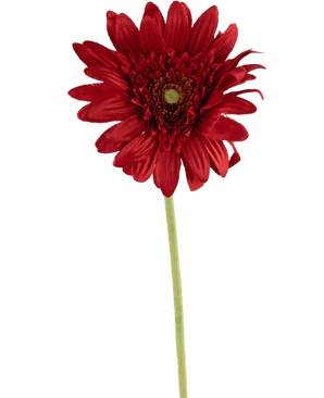 Kunstig Gerbera 53 cm rød