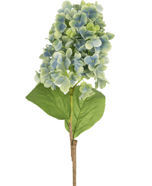 Kunstig Hortensia 93 cm blå
