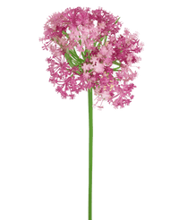 Kunstig blomst Allium 60 cm lilla