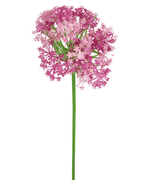 Kunstig blomst Allium 60 cm lilla