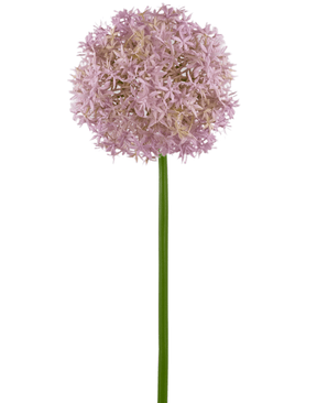Kunstig blomst Allium Large 80 cm lilla