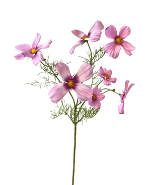 Kunstig blomst Cosmos 74 cm pink