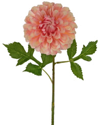 Kunstig blomst Dahlia 50 cm pink