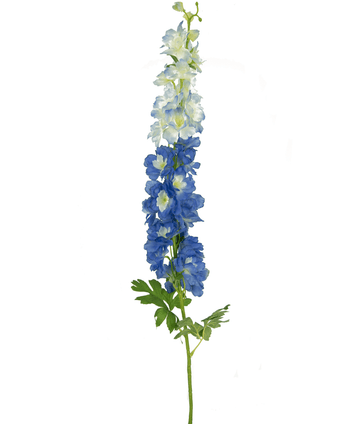 Kunstig blomst Delphinium 105 cm blå