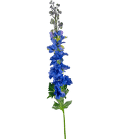 Kunstig blomst Delphinium 79 cm blå