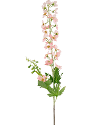 Kunstig blomst Delphinium 79 cm lyserød