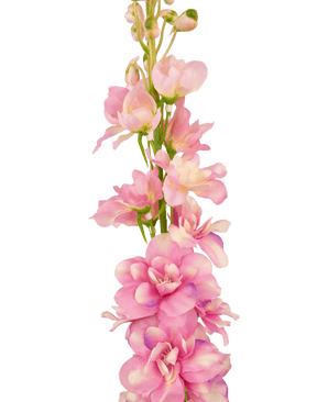 Kunstig blomst Delphinium 79 cm pink