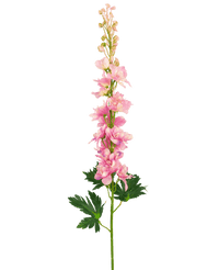 Kunstig blomst Delphinium 79 cm pink