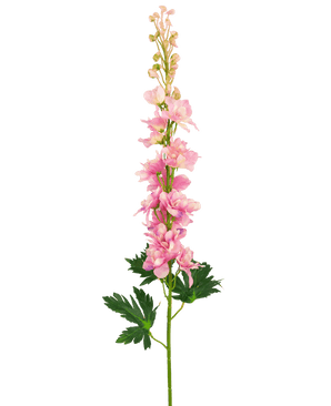 Kunstig blomst Delphinium 79 cm pink