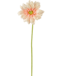 Kunstig blomst Gerbera mini 47 cm blød pink