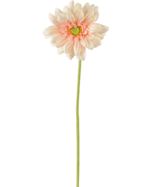 Kunstig blomst Gerbera mini 47 cm blød pink