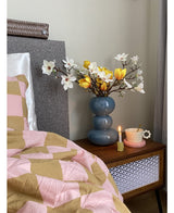 Kunstig blomst Magnolia 50 cm gul/orange