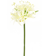 Kunstig blomst Nerine 70 cm hvid