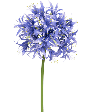 Kunstig blomst Nerine 70 cm lilla