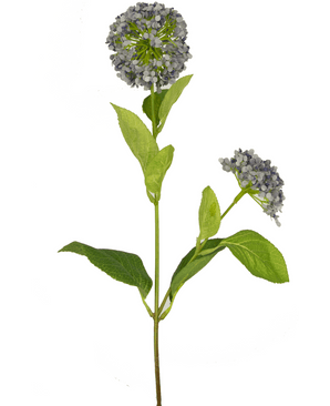 Kunstig blomst Snowball/Viburnum 70 cm lilla