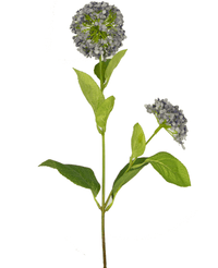 Kunstig blomst Snowball/Viburnum 70 cm lilla