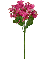 Kunstig blomst Sommerfuglehortensia 70 cm lyserød