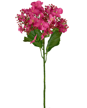 Kunstig blomst Sommerfuglehortensia 70 cm lyserød