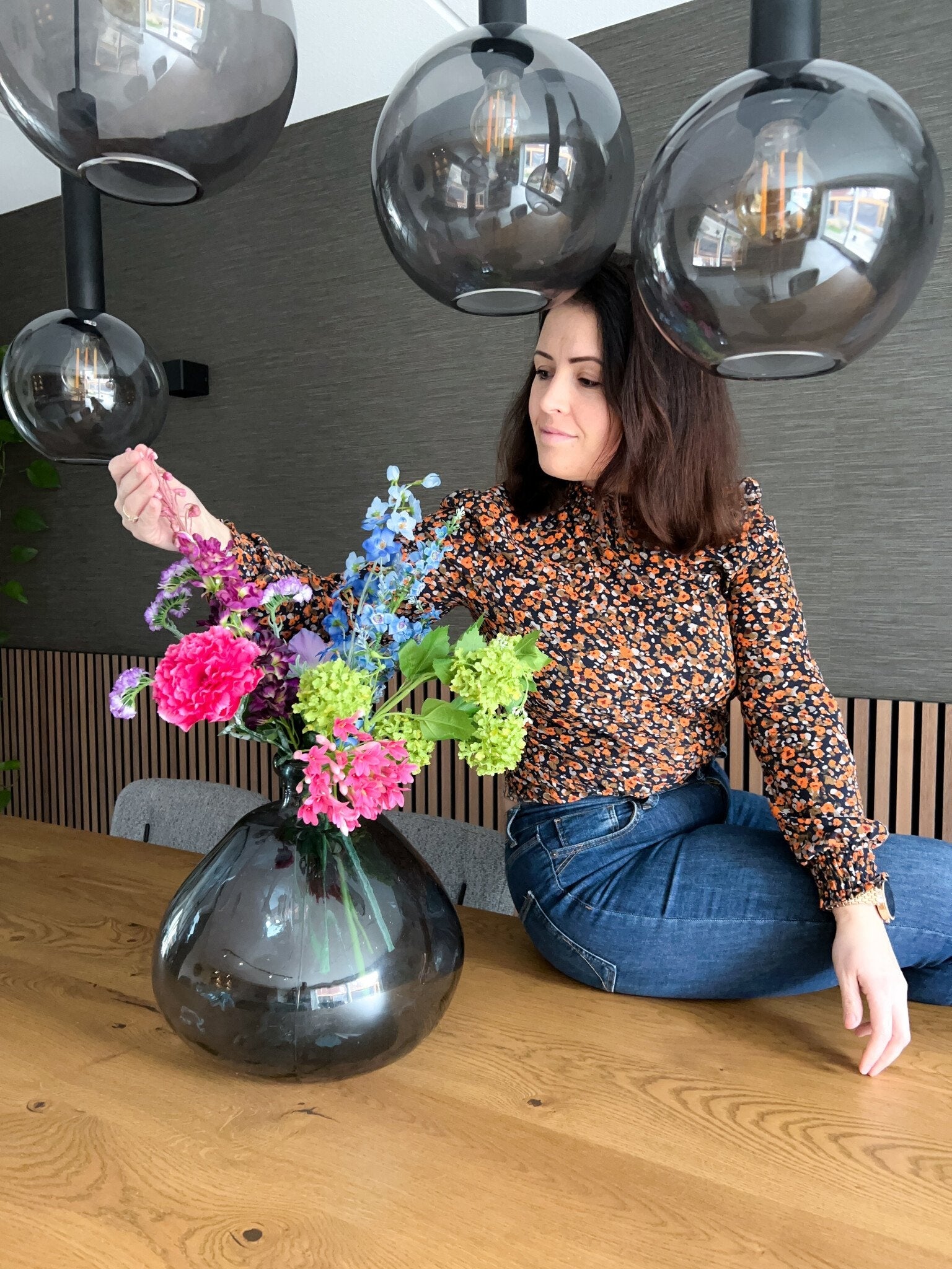 Kunstig buket Blossom Breeze 60 cm