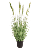 Kunstig græsplante grøn 130 cm