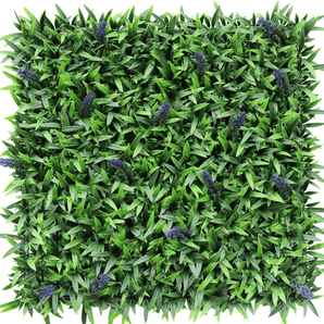 Kunstig hæk Lavendel 50x50 cm UV